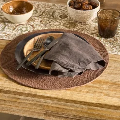 Bouclair Set of 2 Round Placemats* Dinnerware|Tablecloths & Placemats