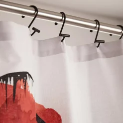 Bouclair Set of 12 Shower Curtain Hooks* Shower Curtains