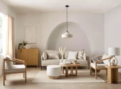 Bouclair Set of 2 Speckled Ceramic Table Vase* Modern Decorative Vases|Home Decorative Items & Objects