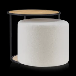 Bouclair Side Table with Ottoman* Side Tables|Coffee Tables & Side Tables