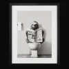 Bouclair Sloth Reading Framed Art* Printed & Photography Wall Art Canvases