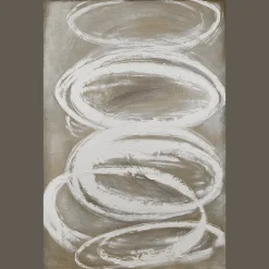 Bouclair Stacked Ovals Canvas* Oil Paintings