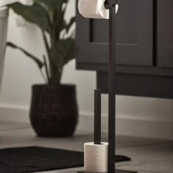 Bouclair Standing Toilet Paper Holder* Bathroom Accessories|Bathroom Furniture