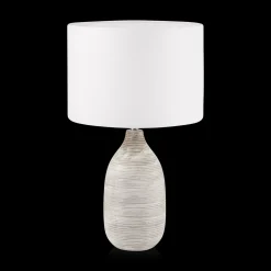 Bouclair Striped Ceramic Table Lamp* Table Lamps