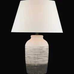 Bouclair Striped Ceramic Table Lamp* Table Lamps