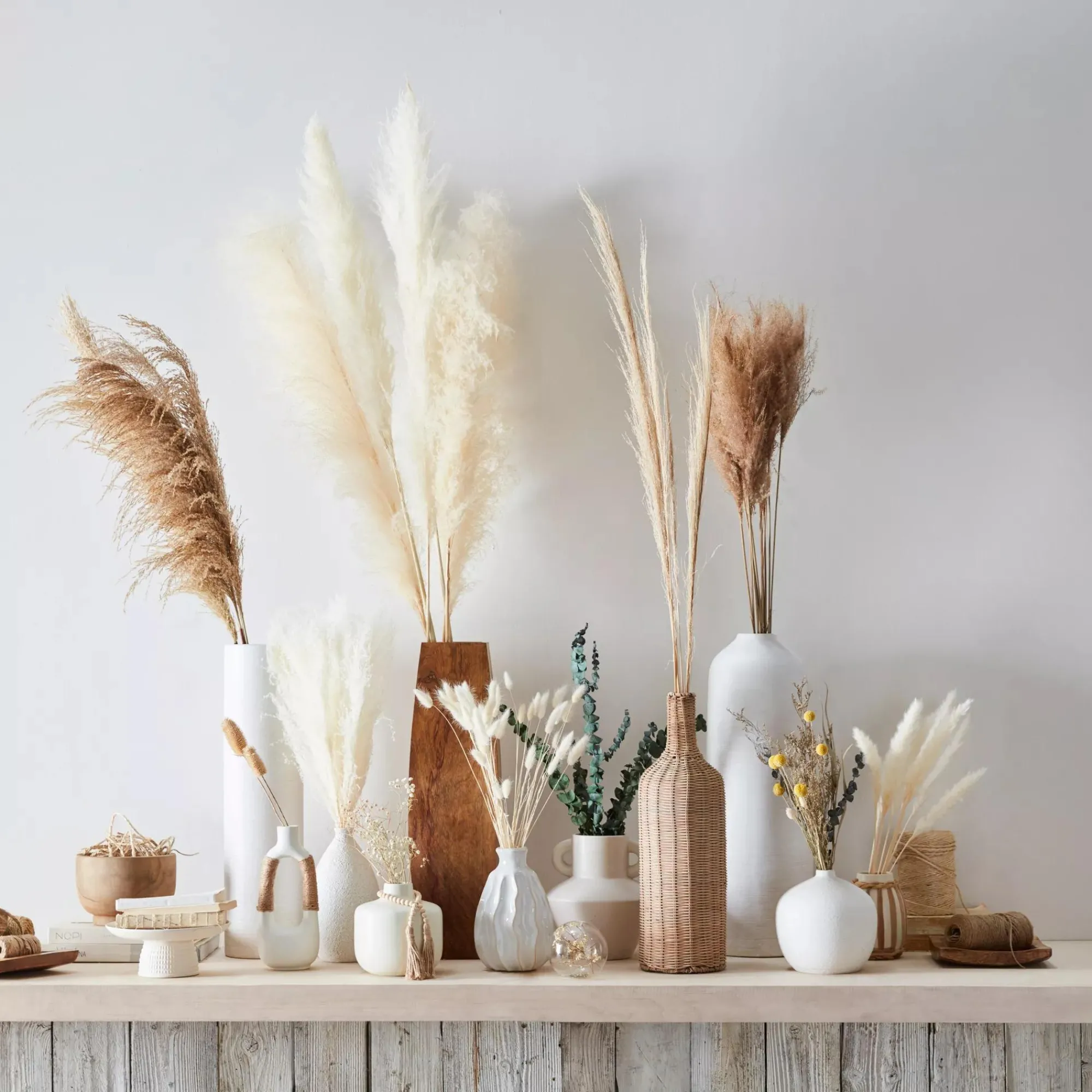 Bouclair Tall Pampas Stem 150 cm* Branches|Artificial Flowers