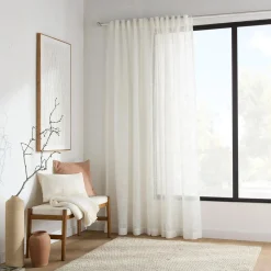 Bouclair Tansy Sheer Curtain* Sheer Curtains & Window Sheer Panels