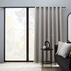 Bouclair Taupe Chita Blackout Curtain* Sheer Curtains & Window Sheer Panels|Blackout Window Curtains