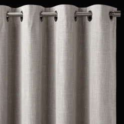 Bouclair Taupe Chita Blackout Curtain* Sheer Curtains & Window Sheer Panels|Blackout Window Curtains
