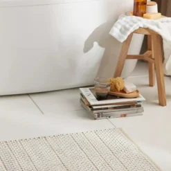 Bouclair Textured Bath Mat* Bath Mats