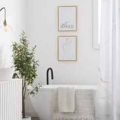 Bouclair Textured Boho Bath Mat* Bath Mats