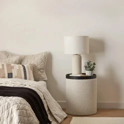 Bouclair Textured Ceramic Table Lamp* Table Lamps