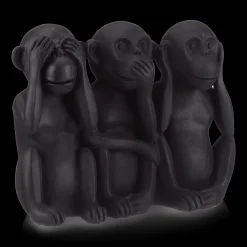 Bouclair Three Wise Monkeys Resin Statuettes* Home Decorative Items & Objects