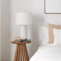 Bouclair 2-Tone Ceramic Table Lamp* Table Lamps