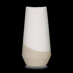 Bouclair 2-Tone Ceramic Table Vase* Modern Decorative Vases|Home Decorative Items & Objects