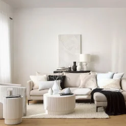 Bouclair Tone on Tone Embossed Abstract Oil Painting* Oil Paintings