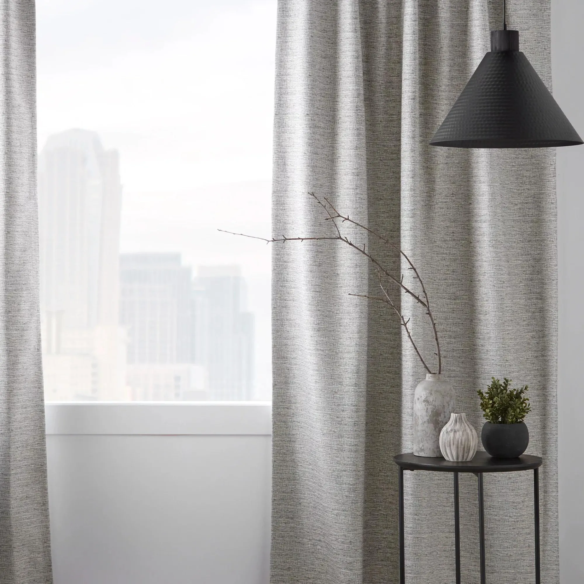 Bouclair Turner Back Tab Blackout Curtain* Sheer Curtains & Window Sheer Panels|Blackout Window Curtains