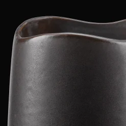 Bouclair Uneven Black Vase* Modern Decorative Vases|Home Decorative Items & Objects