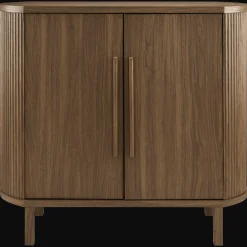 Bouclair Walnut Veneer Buffet With Two Doors* Furniture Accessories|Buffet Tables & Credenzas