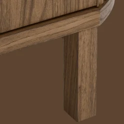 Bouclair Walnut Veneer Buffet With Two Doors* Furniture Accessories|Buffet Tables & Credenzas