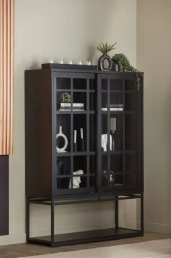 Bouclair Waterfall Eucalyptus in Black Pot* Artificial Plants