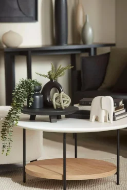 Bouclair Waterfall Eucalyptus in Black Pot* Artificial Plants