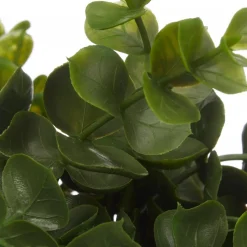 Bouclair Waterfall Eucalyptus in White Hourglass Pot* Artificial Plants