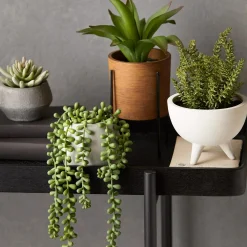 Bouclair Waterfall Plant in Cement Pot* Artificial Plants