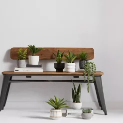 Bouclair Waterfall Plant in Cement Pot* Artificial Plants