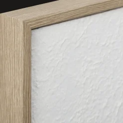 Bouclair White Abstract Framed Art* Oil Paintings