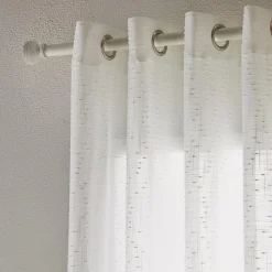 Bouclair White Aroona Sheer Curtain* Sheer Curtains & Window Sheer Panels