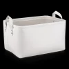 Bouclair White Chita Storage Basket with Handles* Storage Baskets & Hampers|Storage & Baskets