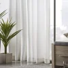 Bouclair White Dany Panel Curtain* Sheer Curtains & Window Sheer Panels|Room Darkening & Light Filtering Curtains
