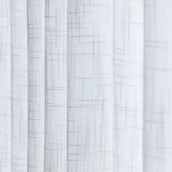 Bouclair White Darja Sheer Curtain* Sheer Curtains & Window Sheer Panels