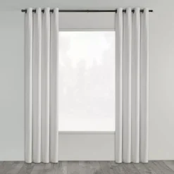 Bouclair White Empire Blackout Curtain* Sheer Curtains & Window Sheer Panels|Blackout Window Curtains