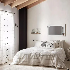 Bouclair White Furry Collection Rug* Rugs