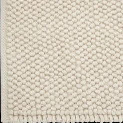 Bouclair White Landric Polyester Rug* Rugs