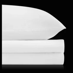 Bouclair White 4-Piece Bamboo Sheet Set* Bed Sheet Sets