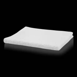 Bouclair White Set of 6 Large Washcloths* Bath Towels