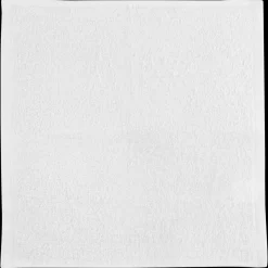 Bouclair White Set of 6 Large Washcloths* Bath Towels