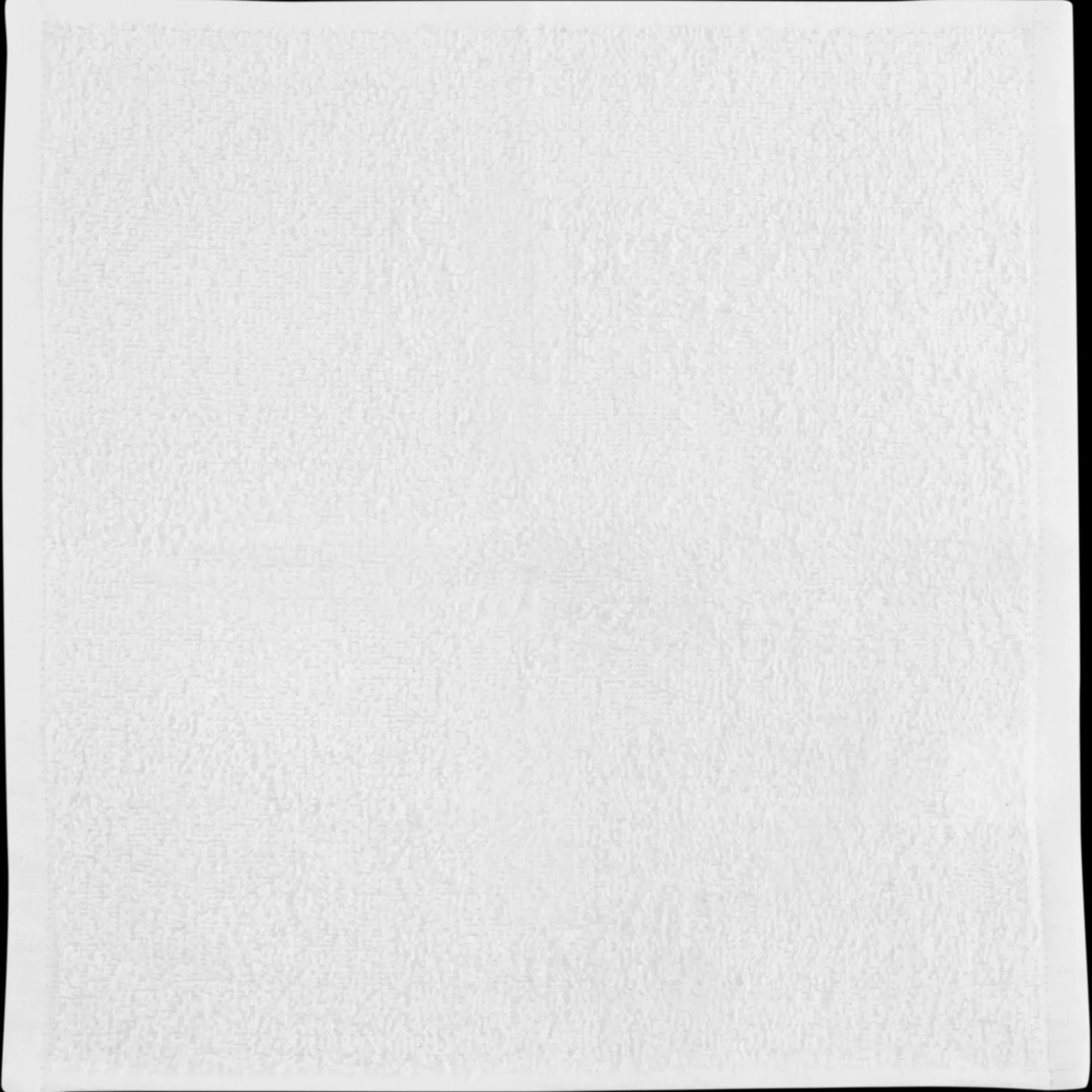 Bouclair White Set of 6 Large Washcloths* Bath Towels