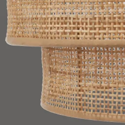 Bouclair Wood & Rattan Ceiling Lamp* Ceiling Lamps