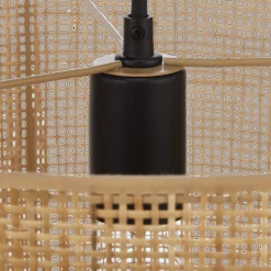 Bouclair Wood & Rattan Ceiling Lamp* Ceiling Lamps