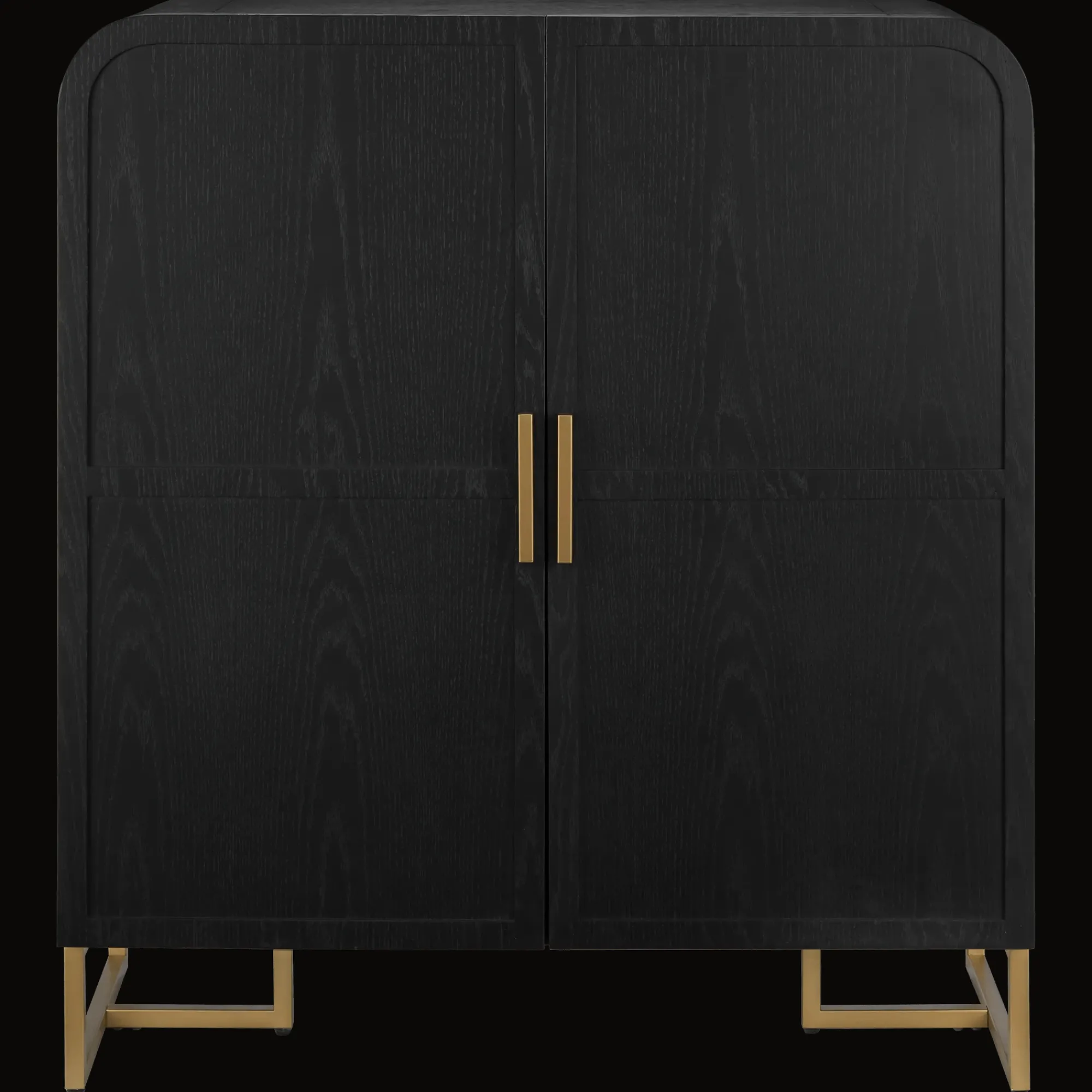 Bouclair Wood and Gold Buffet* Furniture Accessories|Buffet Tables & Credenzas