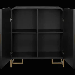 Bouclair Wood and Gold Buffet* Furniture Accessories|Buffet Tables & Credenzas