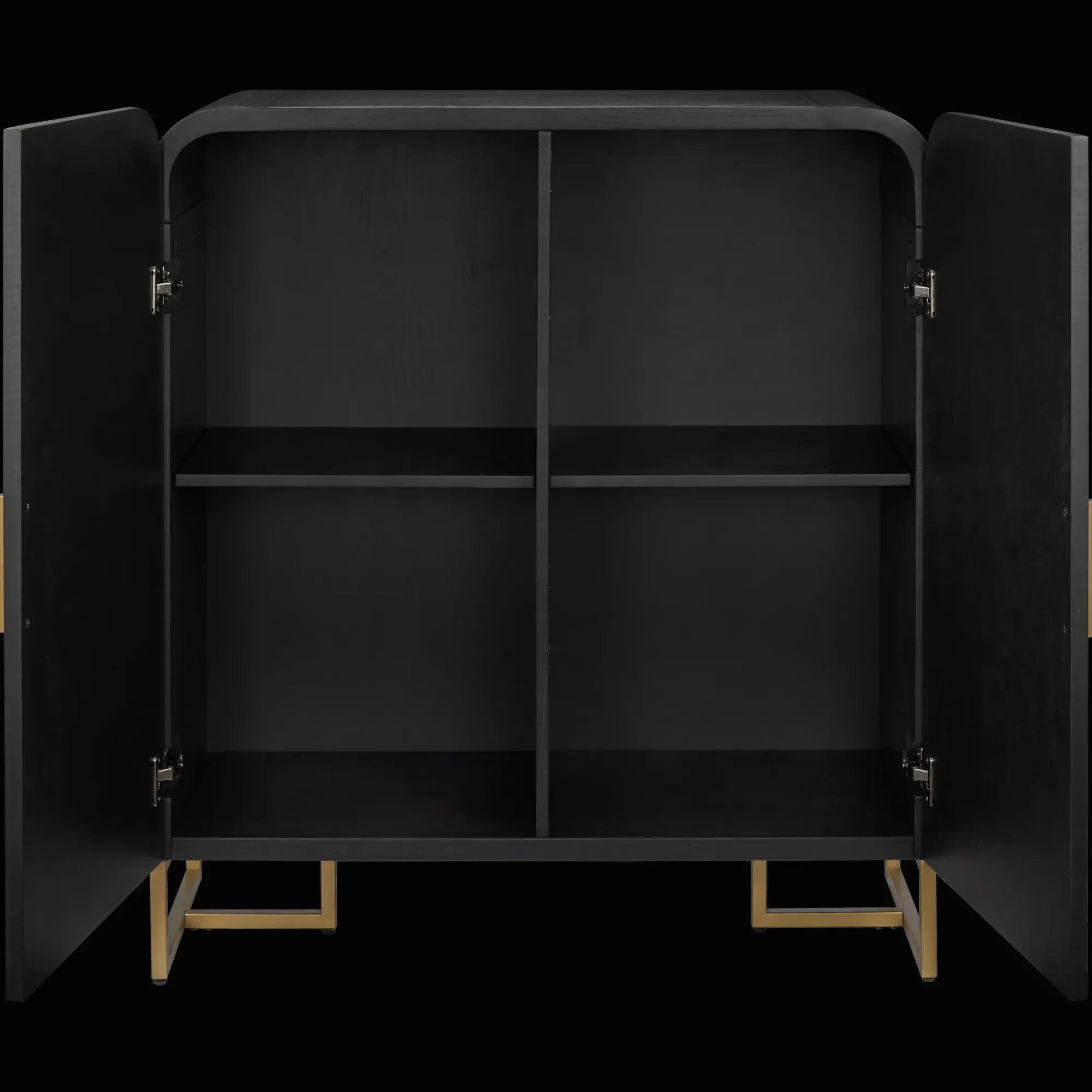 Bouclair Wood and Gold Buffet* Furniture Accessories|Buffet Tables & Credenzas