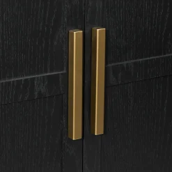 Bouclair Wood and Gold Buffet* Furniture Accessories|Buffet Tables & Credenzas