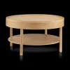 Bouclair Wooden Round Coffee Table with Lift Top* Coffee Tables|Coffee Tables & Side Tables