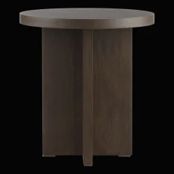 Bouclair Wooden Round Side Table* Side Tables|Coffee Tables & Side Tables