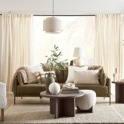 Bouclair Wooden Round Side Table* Side Tables|Coffee Tables & Side Tables